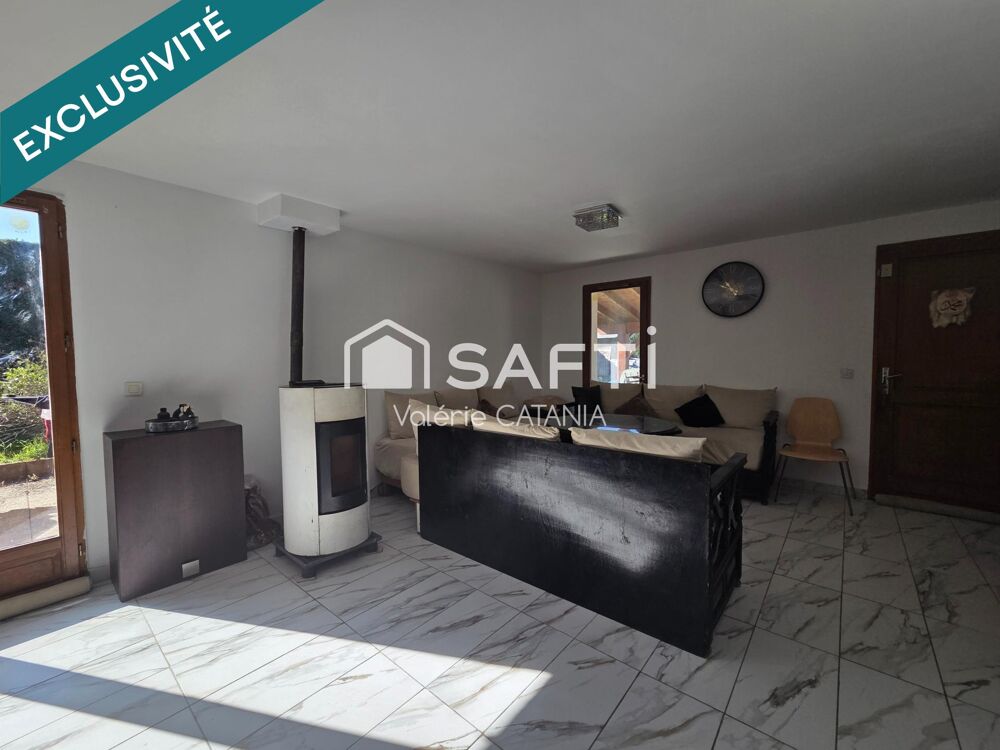Vente Maison ST-Siméon-de Bressieux, Maison de plain pied 122m² sur terrain de 1002m². Saint-simeon-de-bressieux