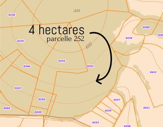  Terrain  vendre 71100 m