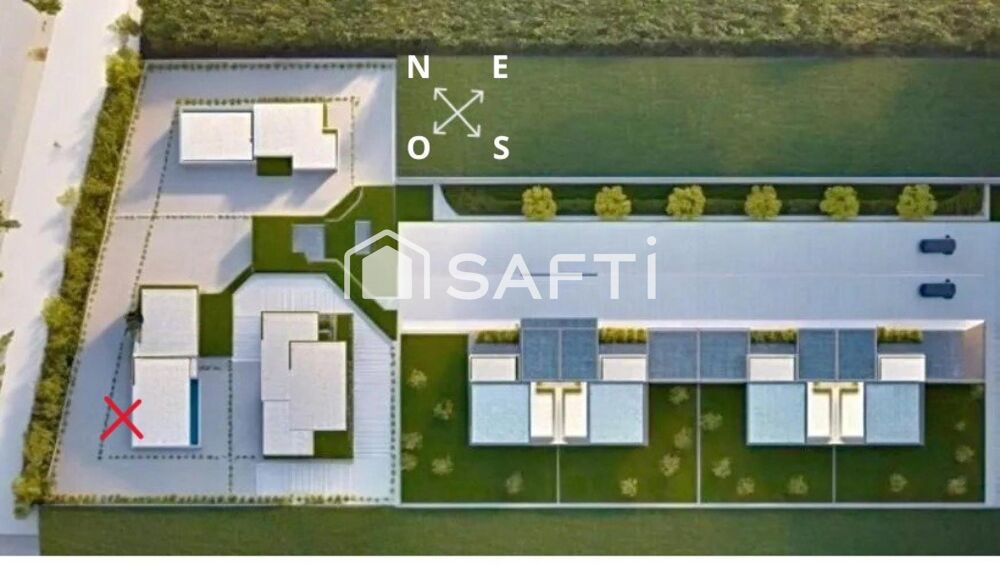 Vente Terrain Terrain nue viabilis (818 m2) avec permis de construire valid pour 