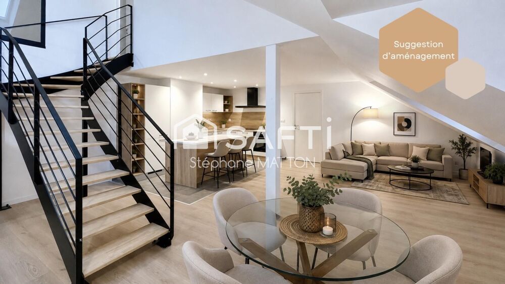 DPE B | T4 totalement rénové | Valenciennes centre