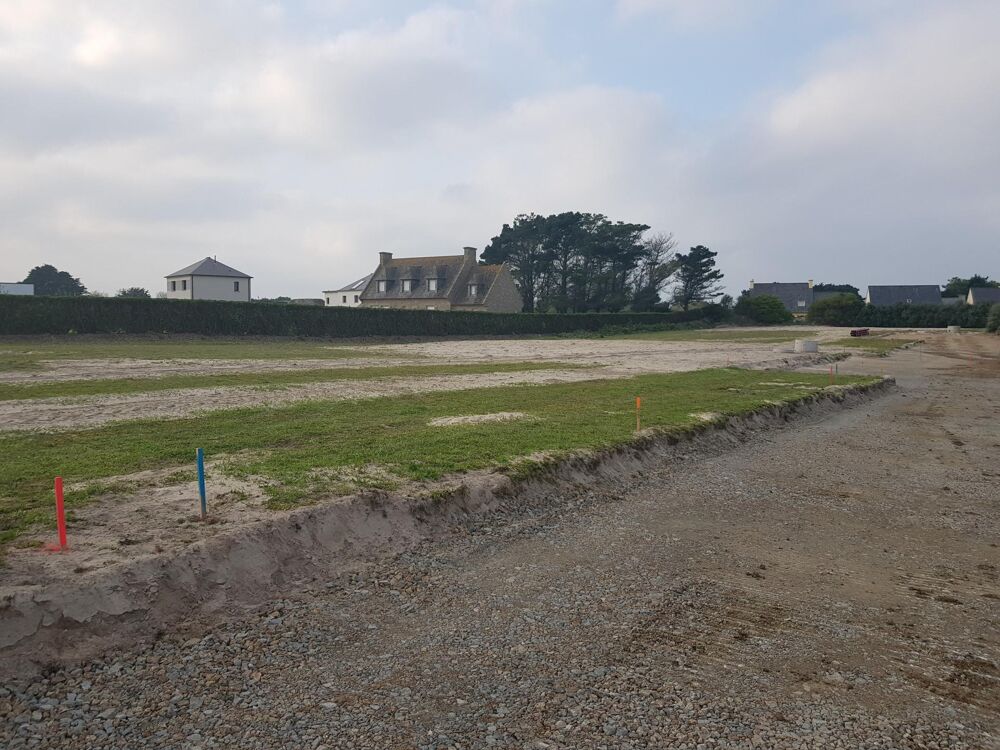 Vente Terrain Terrain constructible de viabilisé de 628 m2 Roscoff