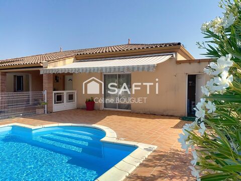   Maison 4 chambres avec piscine et dpendances Maison - 6 pice(s) - 170 m