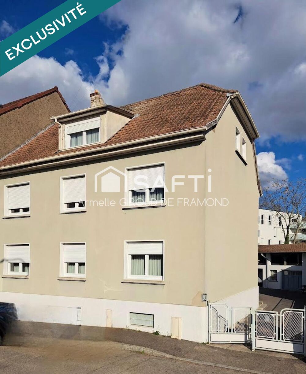 Vente Immeuble Situé à Mulhouse, immeuble de rapport des années 1955, en grande partie rénové, opportunité idéale investisseur ou projet famili Mulhouse