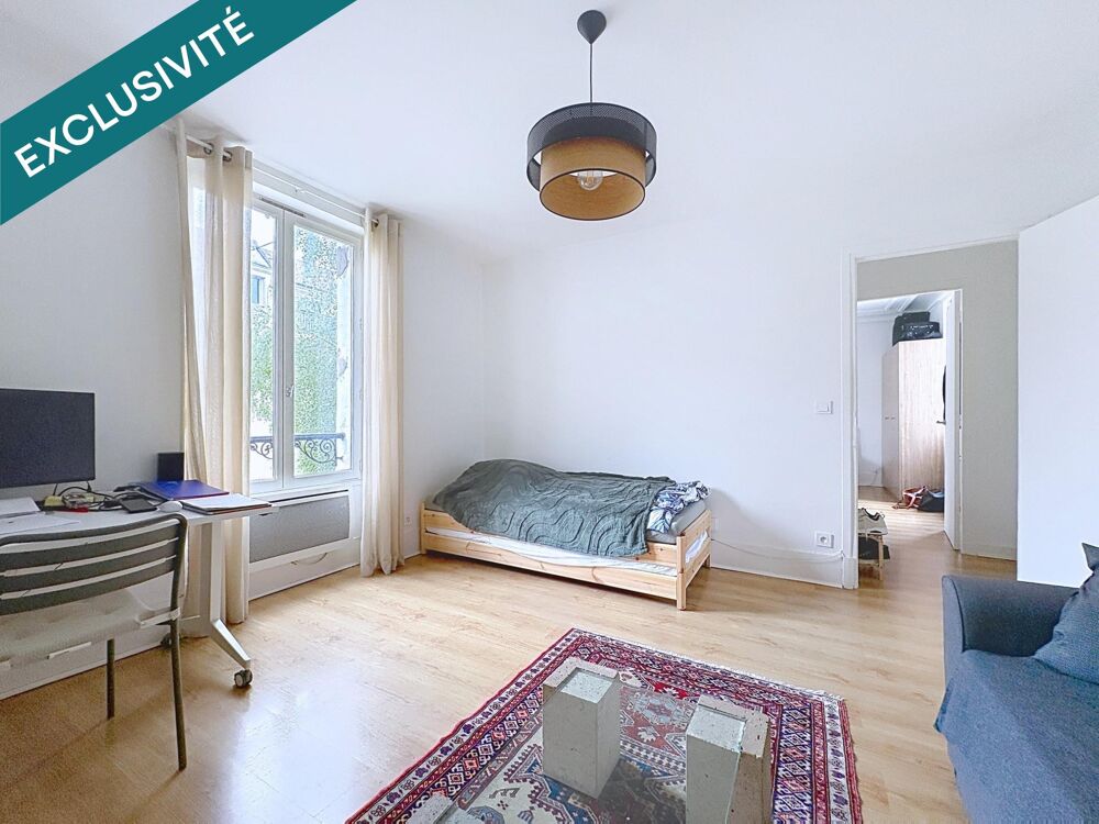 En centre-ville de Houilles, à moins de 12 min à pied du RER A et des lignes L et J, bel appartement 2 pièces au calme et lumine
