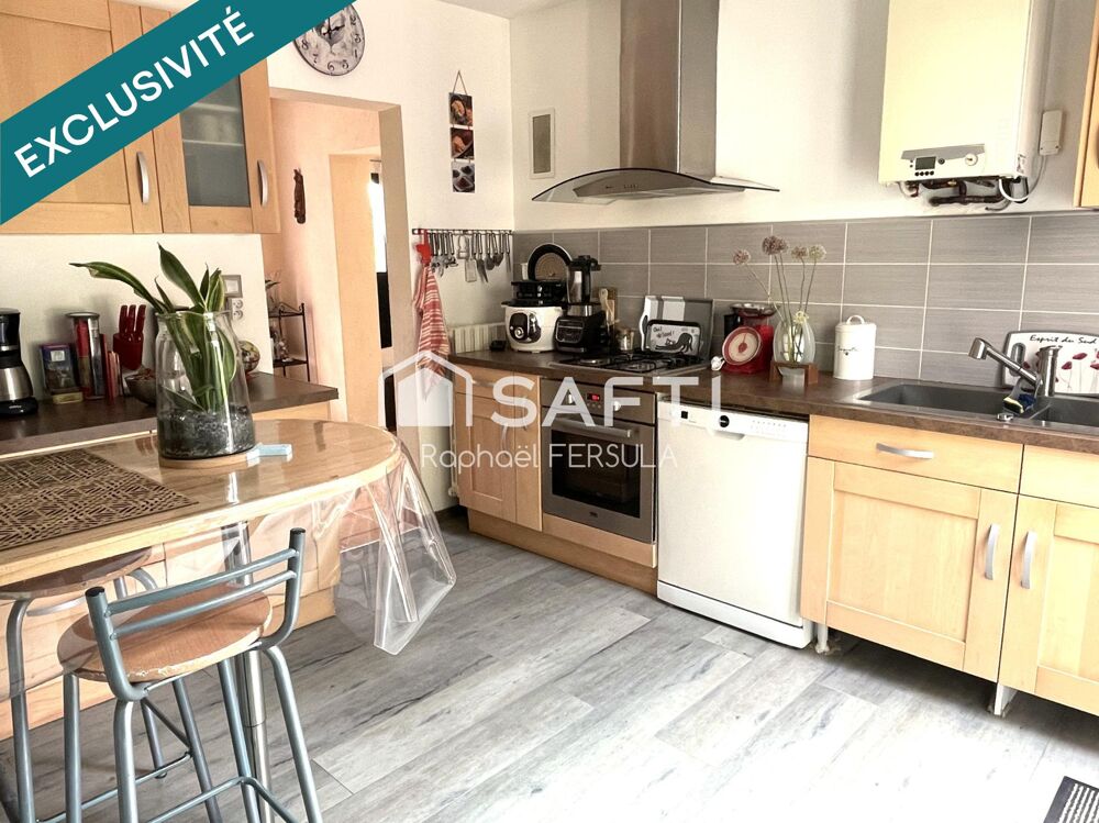 Maison T4 de plain-pied, Grande piscine