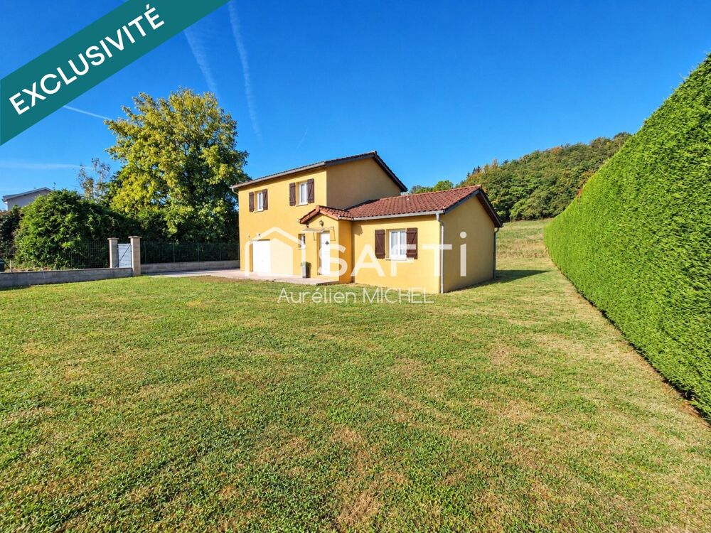 Vente Maison Maison 120 m2 avec 5 chambres sur 1000 m2 de terrain plat. Chatillon-la-palud