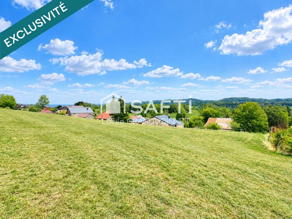 Vente Terrain Terrain – Libre constructeur – Hors lotissement Foncine-le-haut