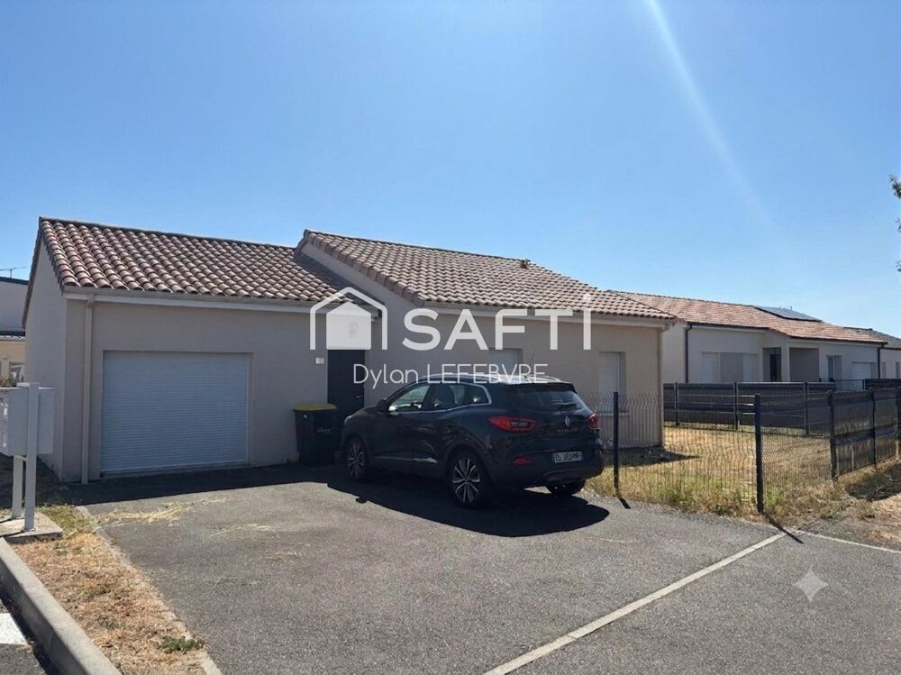 Vente Maison Maison de plain-pied de 96 m² – 4 chambres – Naintré Naintre