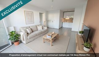  Appartement  vendre 2 pices 47 m