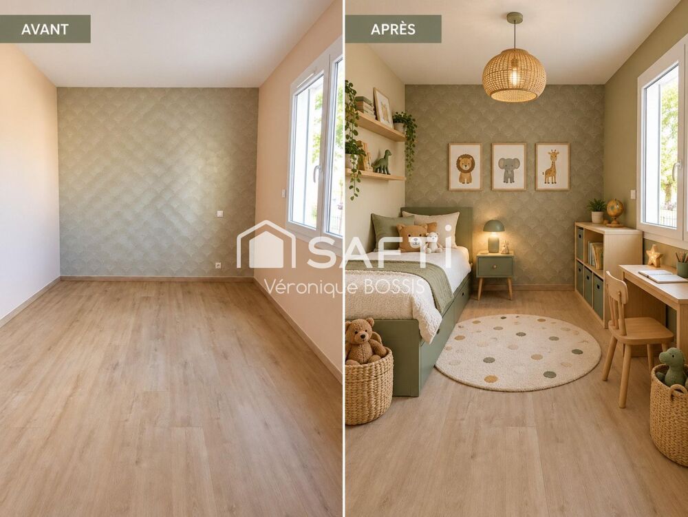 LA ROCHE-SUR-YON  MAISON CONTEMPORAINE DE PLAIN-PIED  105 M²  3 CHAMBRES