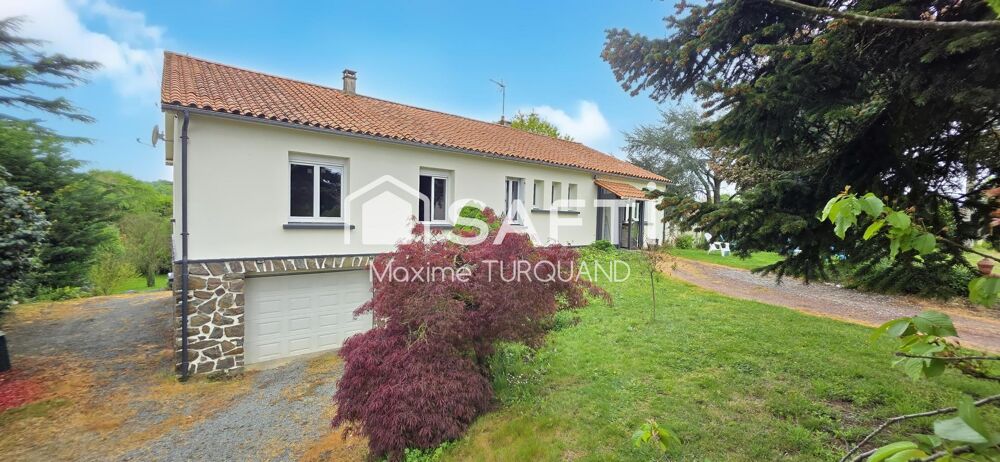 Vente Maison Pavillon sur sous-sol 187m², 5 chambres, 2500m² de terrain. Cheffois