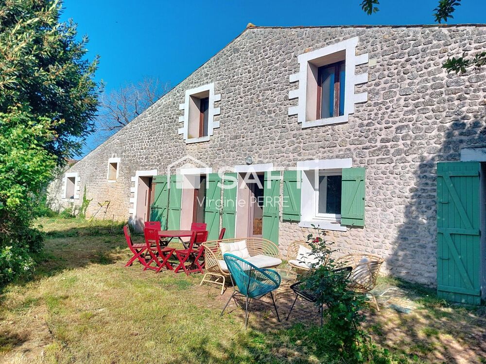 MAISON CHARENTAISE - 200m2 - 4 Chambres - BALANZAC (17600)