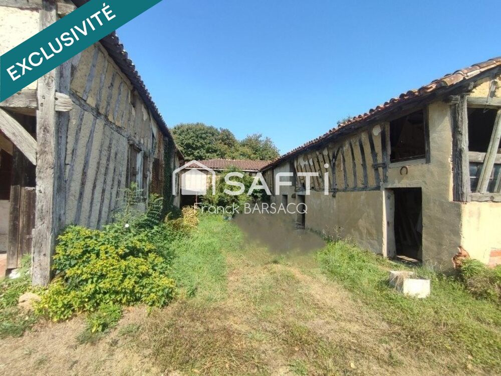 MAISON EN PIERRE A RENOVER AVEC JARIDN