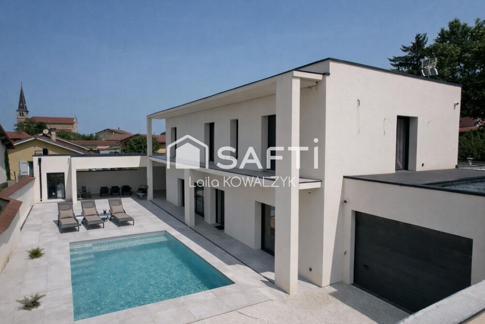 Maison darchitecte 2019  DPE A  Prestations dexception  321 m² habitables  Piscine  Domotique