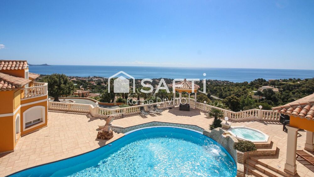 Vente Maison Propriété d'exception - Vue panoramique entre ciel, mer et nature Roquebrune-sur-argens