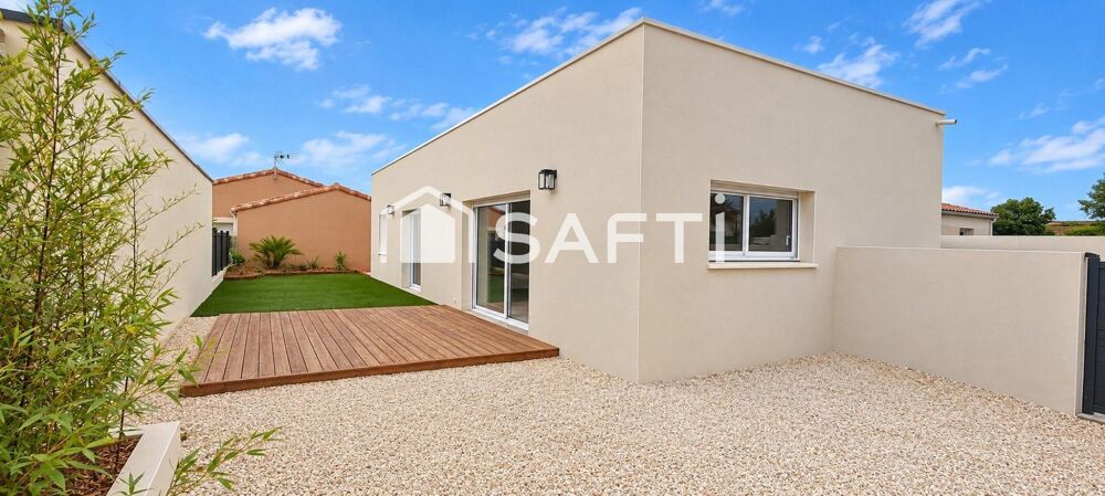 Vente Maison Villa plain-pied récente, 3ch, 103m2, piscininable Beziers