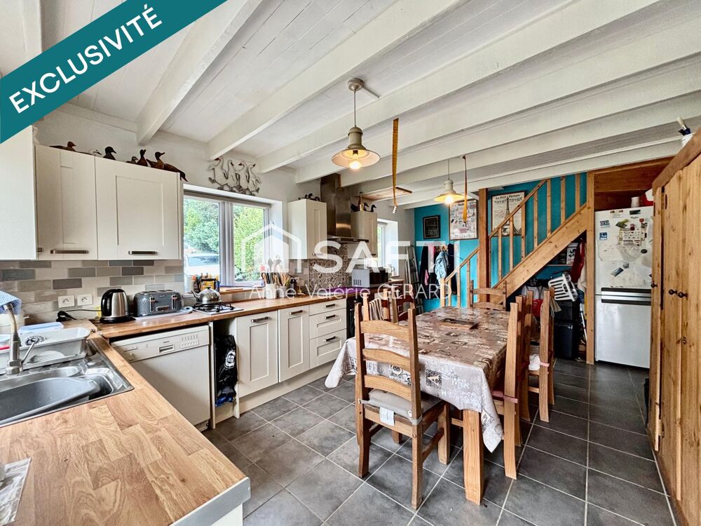 Maison de campagne avec gîte- 5chbs 4070m² jardin