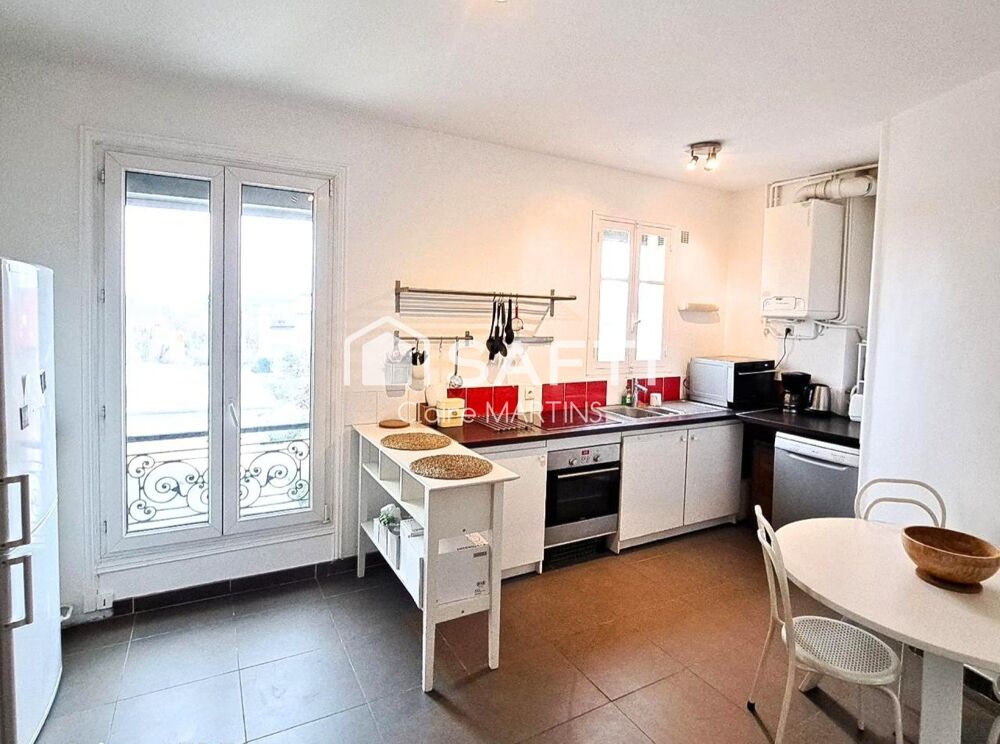 **RARE  LE CHARME DE LANCIEN AU COEUR DE NANTERRE  DUPLEX DERNIER ÉTAGE**