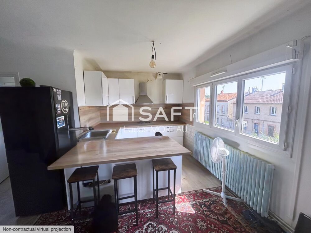 Appartement 4 pièces dans une copropriété de 2 lot