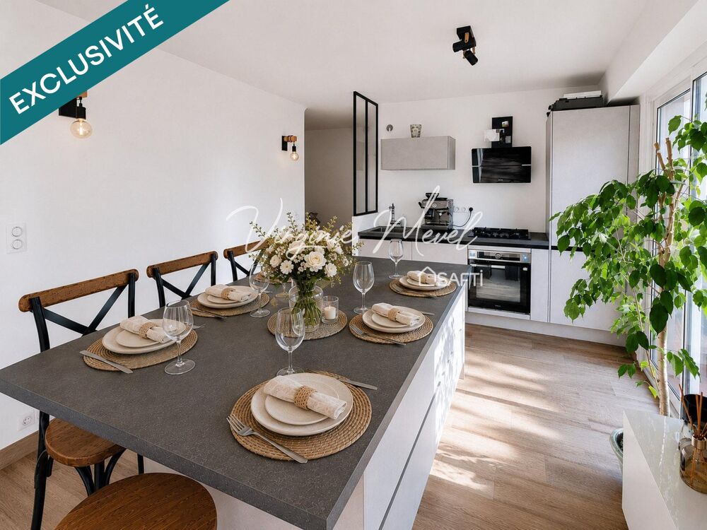 Nice ouest Araucaria 3 pièces 65m2 en avant dernier étage