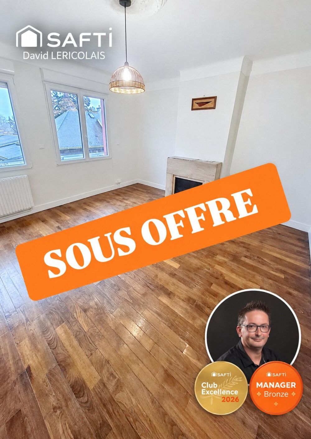 APPARTEMENT EN CENTRE VILLE AU CALME