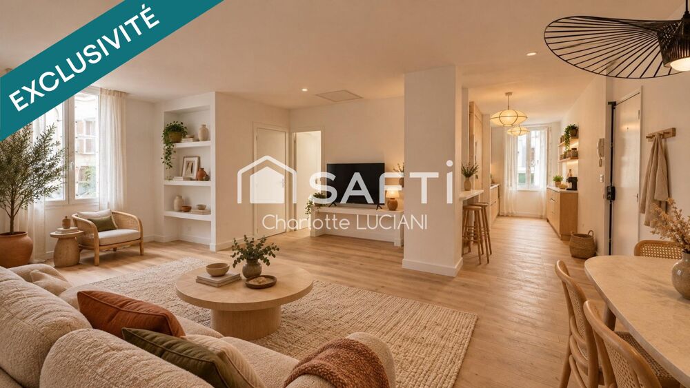 Vente Appartement MARSEILLE 5e – LE CAMAS | T3 RÉNOVÉ AVEC COUR INTÉRIEURE Marseille 5