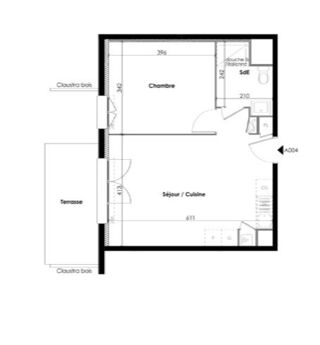  Appartement � vendre 2 pi�ces 45 m�