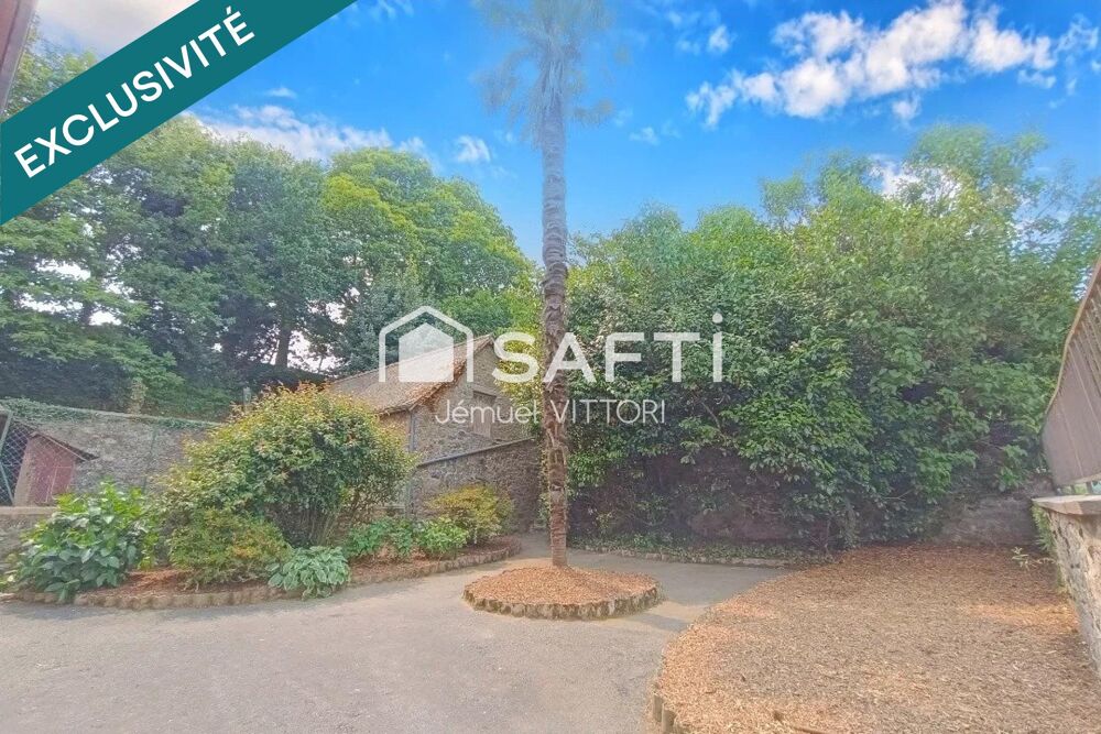 Maison en pierre, dépendances, terrain 1000m²