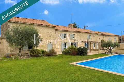   Charme et prestations confortables pour cette propri�t� en pierre Maison - 6 pi�ce(s) - 210 m�