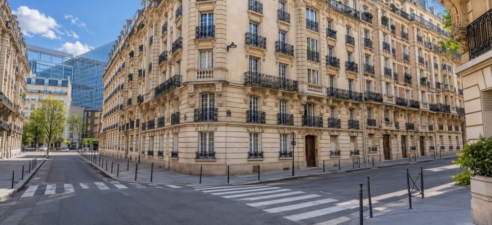 Vente Appartement Paris 75015, Montparnasse, 3/4 pièces 82m² au 2e étage d'un immeuble post Haussmannienn, Paris 15