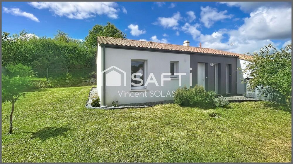 Vente Maison Maison Plain-Pied 2020 de 92 m² - 3 Ch + Garage + Jardin au Calme Aizenay