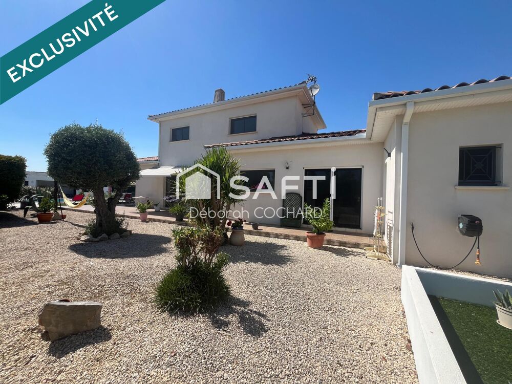 JACOU Superbe villa contemporaine haut de gamme 150 m² avec piscine, pool-house et terrain de 902 m² sans vis-à-vis