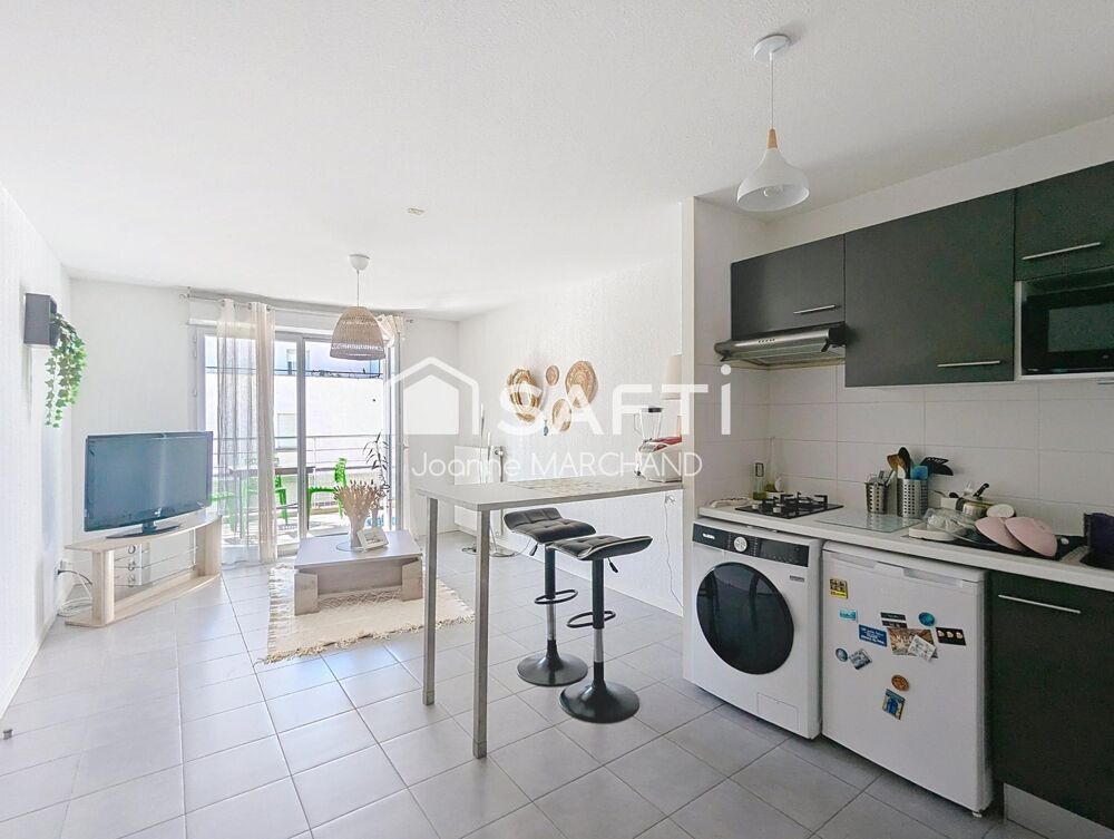 Vente Appartement T2 Lumineux avec balcon et parking quartier Sept Deniers Toulouse Toulouse