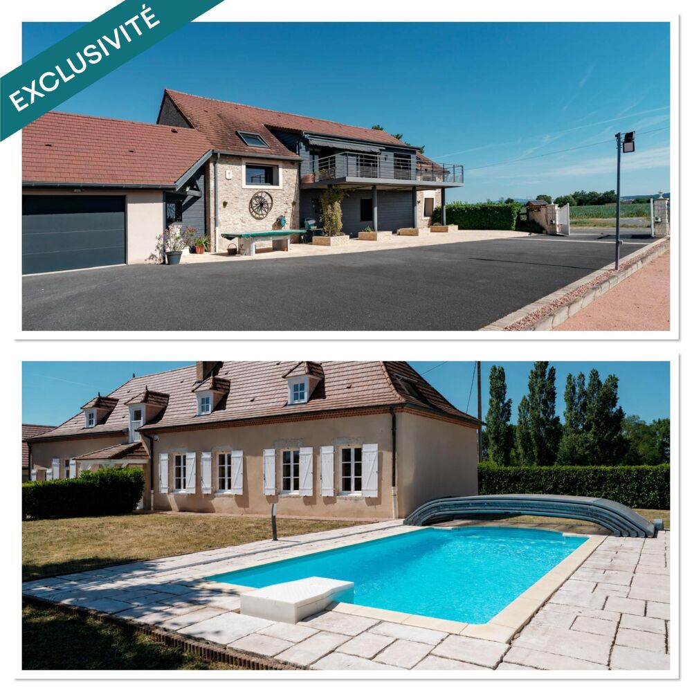 Ensemble immobilier de 2 magnifiques maisons et piscine