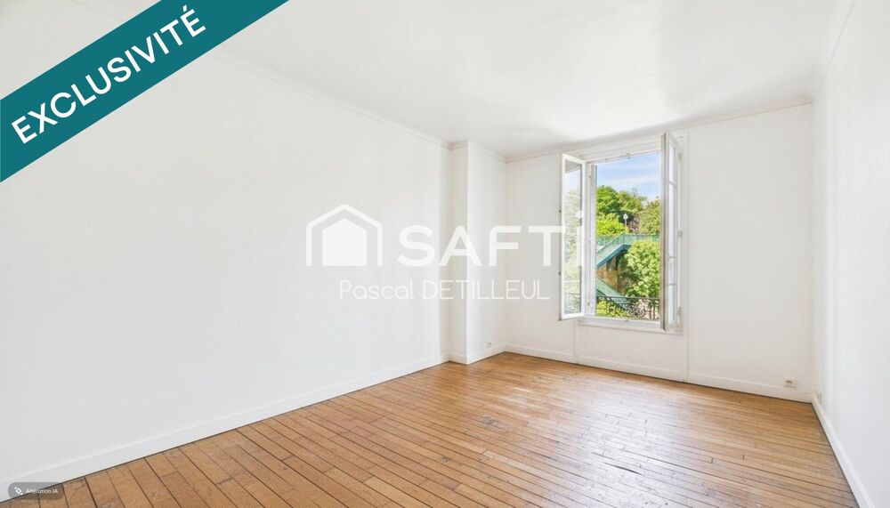 SAINT-CLOUD  Bord de Seine - Appartement 2 pièces 34m2 - Proximité immédiate du T2