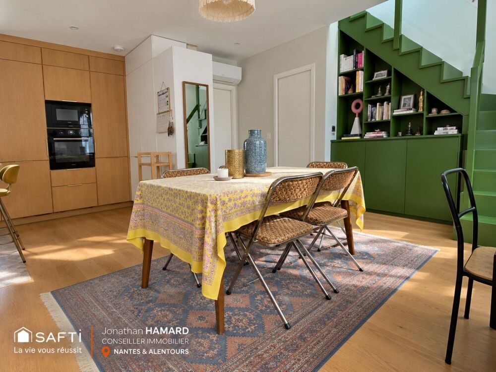 Vente Appartement Nantes – Olivettes | L'élégance d'un duplex entièrement réinventé Nantes