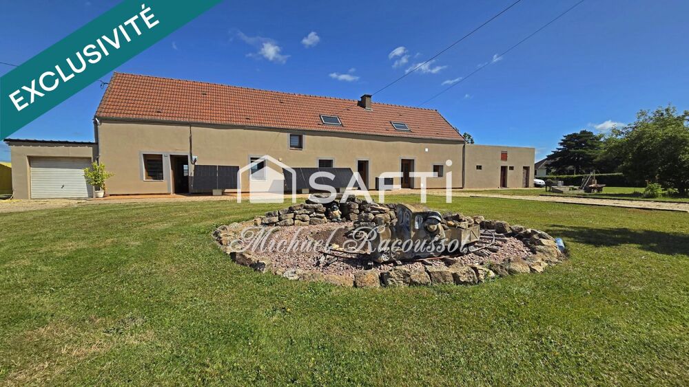 Vente Maison Ferme rénovée – 139 m² – 3 729 m² de terrain Saint-vallier