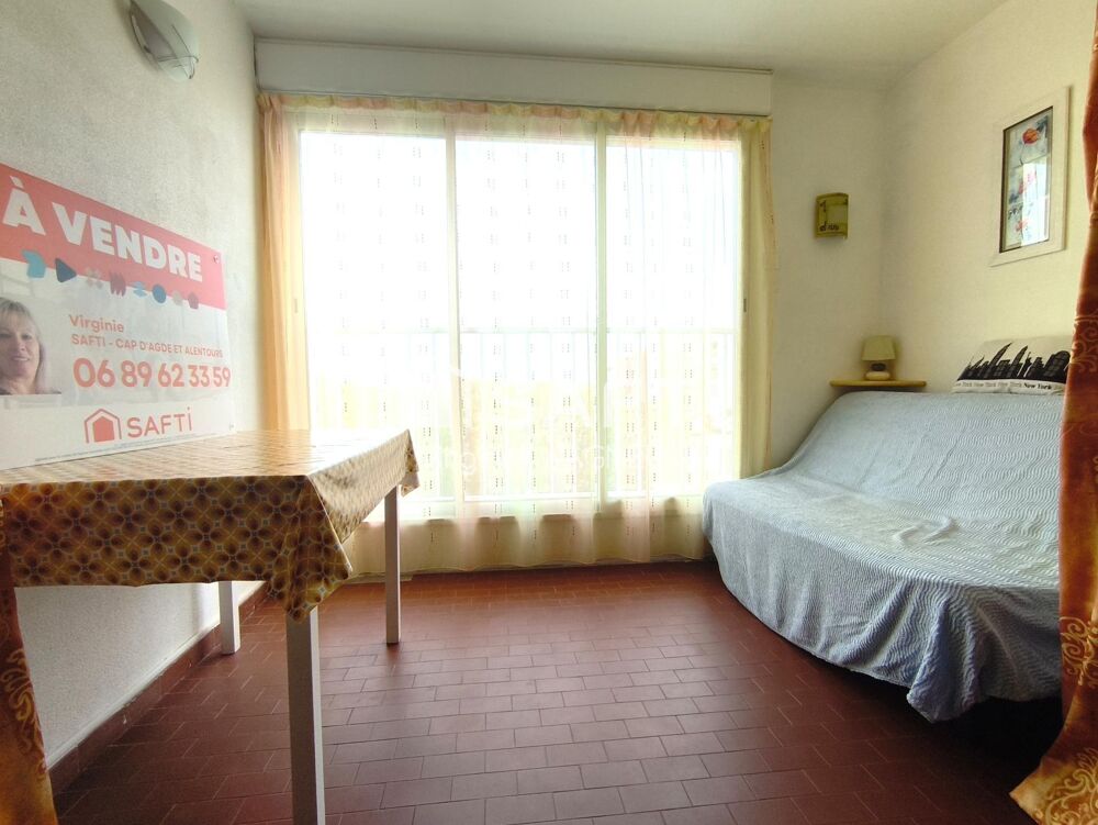 Vente Appartement Studio avec Vue Mer - Parking et Cellier privatifs Cap d'agde