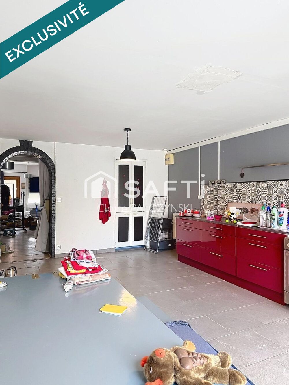 Maison familiale 147 m²  3 chambres  Jardin sans vis-à-vis  Hénin-Beaumont