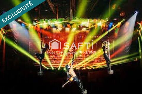 Discoth&egrave;que plus de 700 m2, 2 salles,bars,terrasse,palmiers. 275000 53200 Chateau gontier sur mayenne