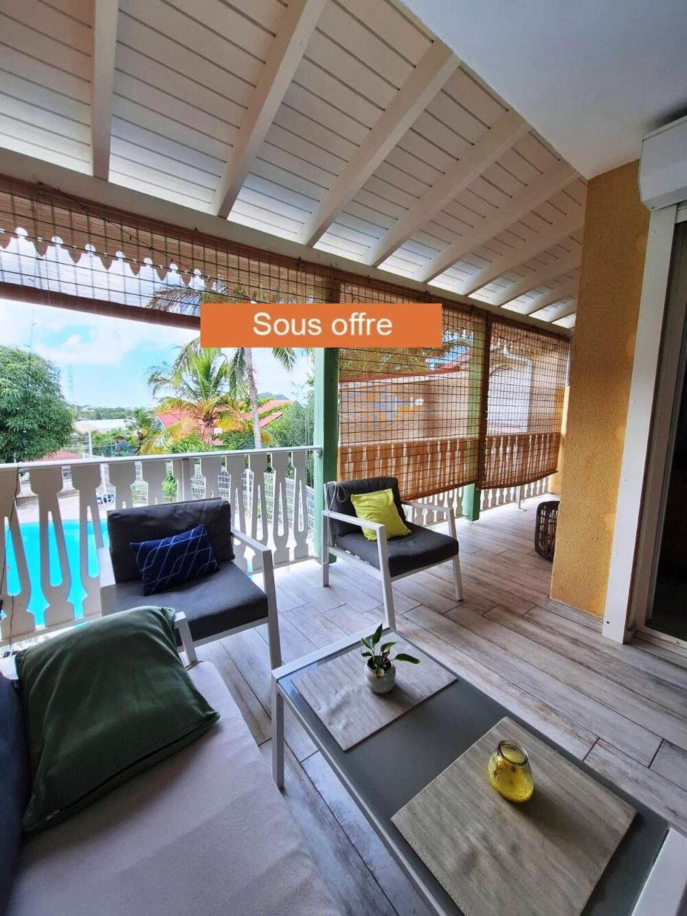 Sous - Offre- Marigot - Agrement -Souplex 2 chambres avec Piscine collective