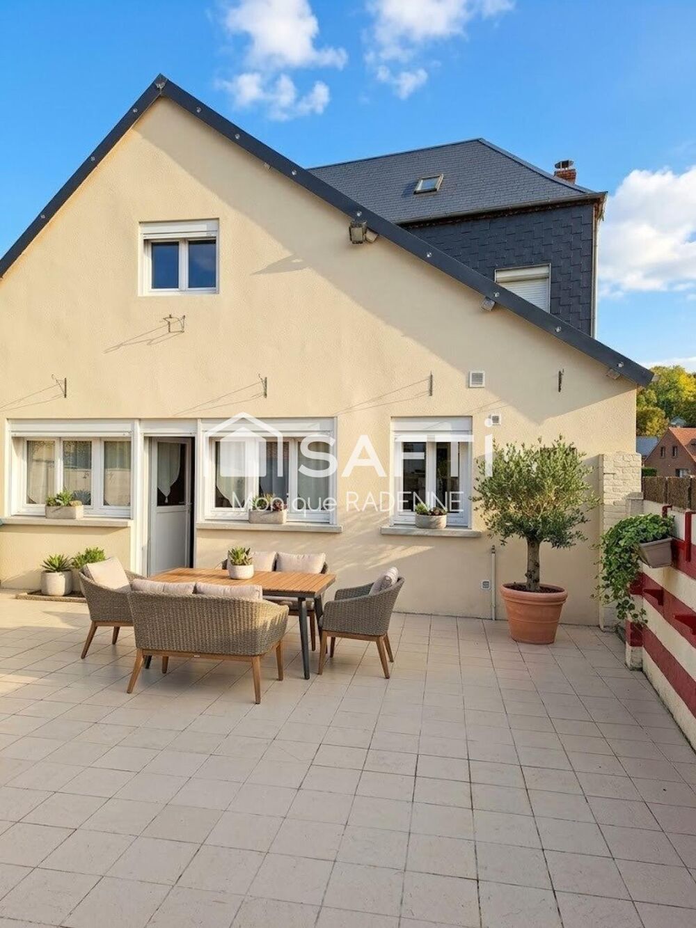 Vente Maison MAISON EN BRIQUE 4 CHAMBRES SEMI PLAIN PIED ET GARAGE Pas-en-artois