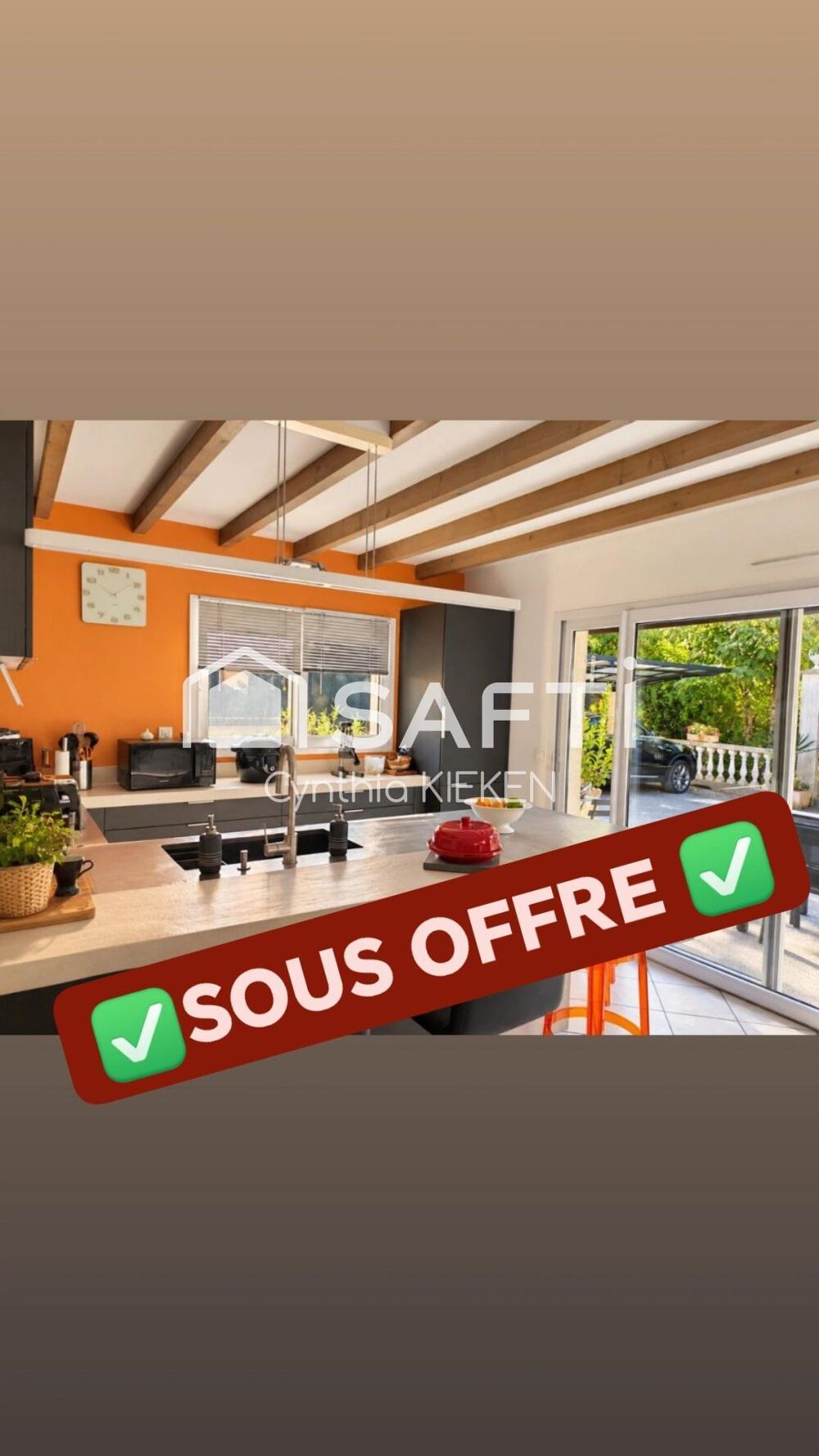 MAISON RECENTE SANS VIS A VIS PISCINE