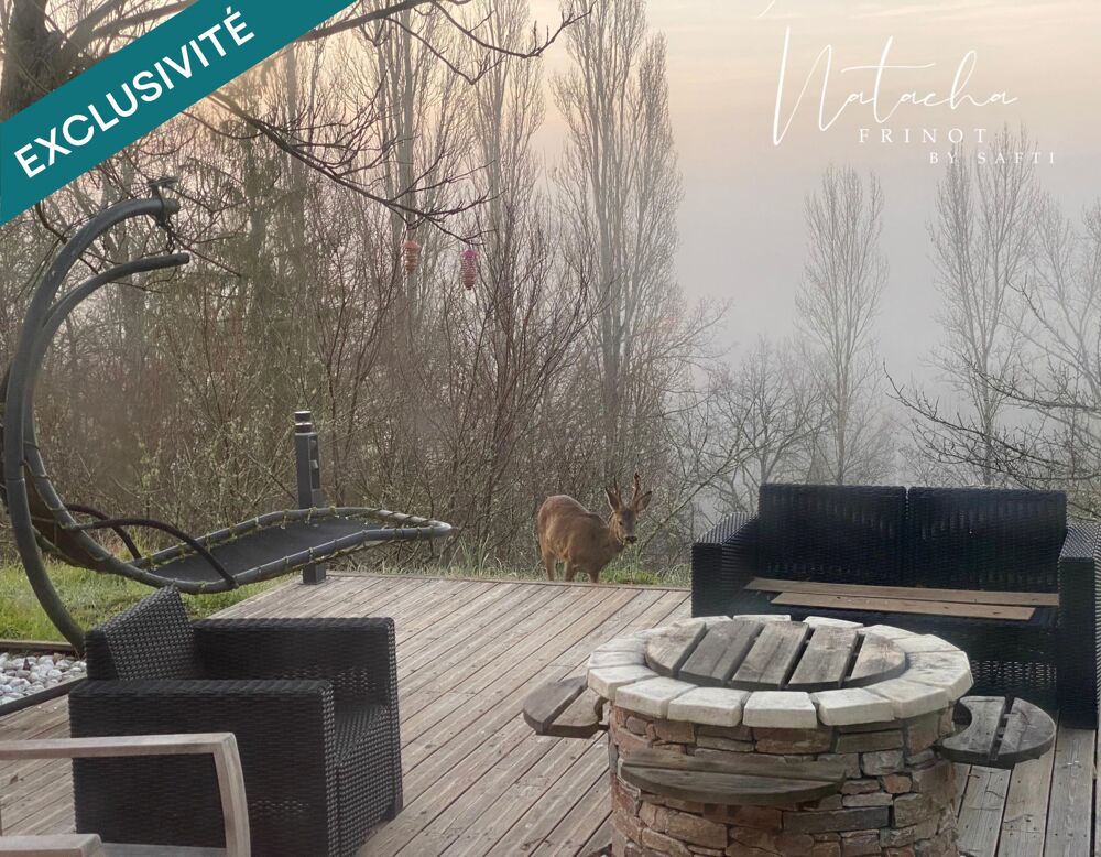 Maison 255 m²  4 chambres  terrain 7 594 m²  vue dégagée  Saint-Geniès-Bellevue