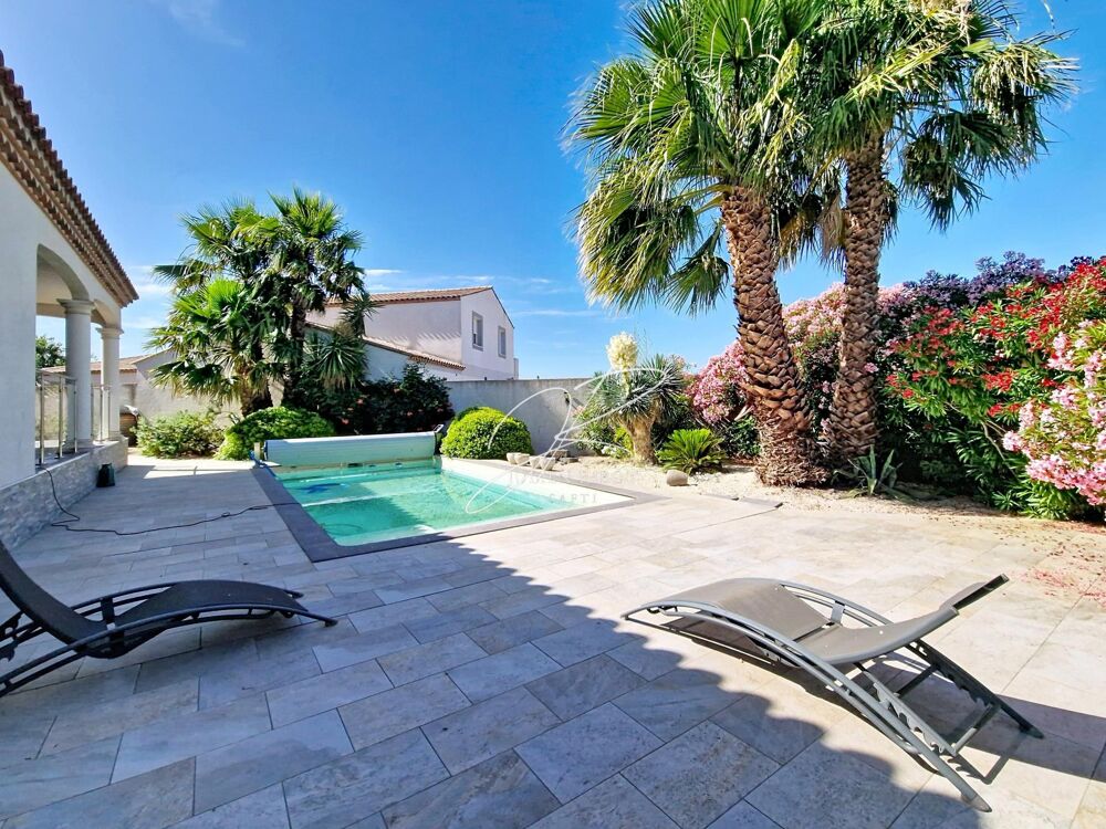 Maison 5P 143 m² 4 chambres double garage, piscine