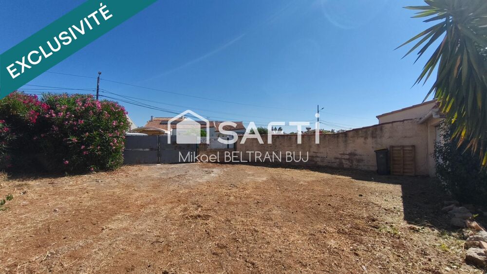 Frontignan  Villa de plain-pied entièrement rénovée avec grand terrain piscinable