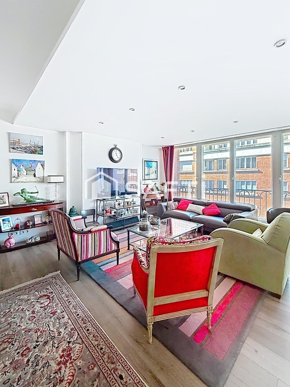 Vente Appartement Lille T4 – 101 m², vue Treille, gares à 6 minutes à pied Lille