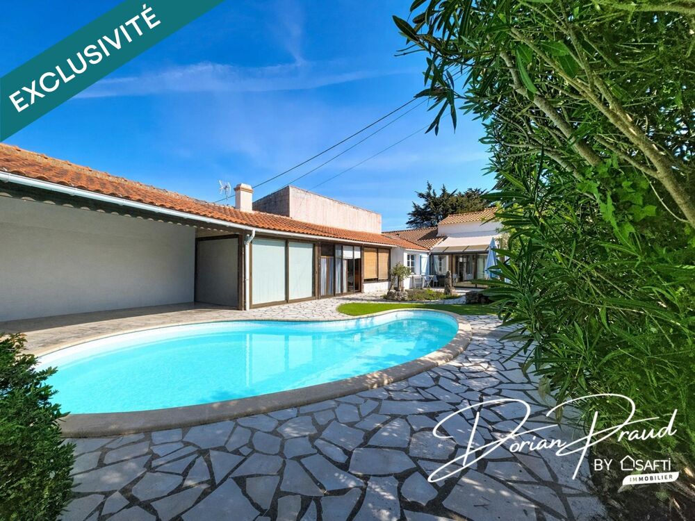 Maison 4 chambres + piscine sur un terrain de 730 m²