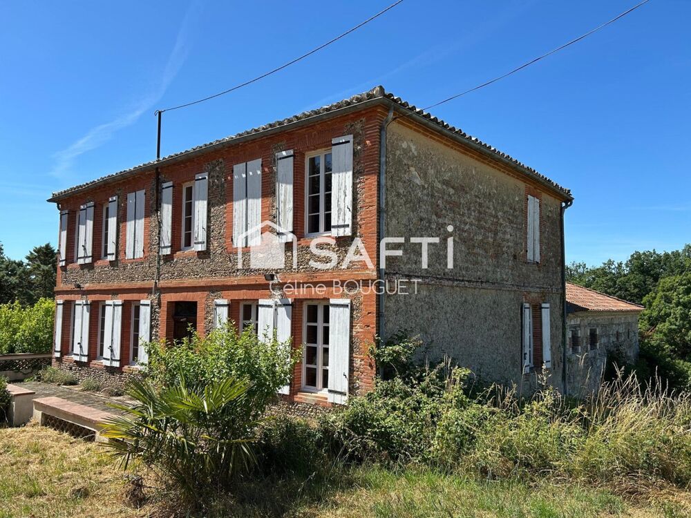 Vente Maison Bastide du XIX ème siècle 5 chambres et appartement 40m2 Saint-arroumex
