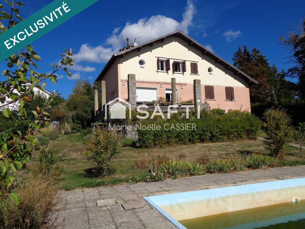 Rare: MAISON DE MAÎTRE 196 m²  TERRAIN 1 500 m²